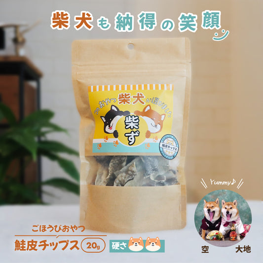 【柴選】極上秋鮭のクリスピー鮭皮チップス20g パリッ！と響く北の恵み！