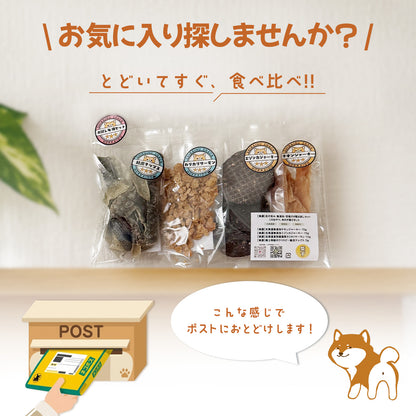【柴選】北の旨みを独り占め！柴犬の願いを叶える「無添加・至福の4種お試しセット」